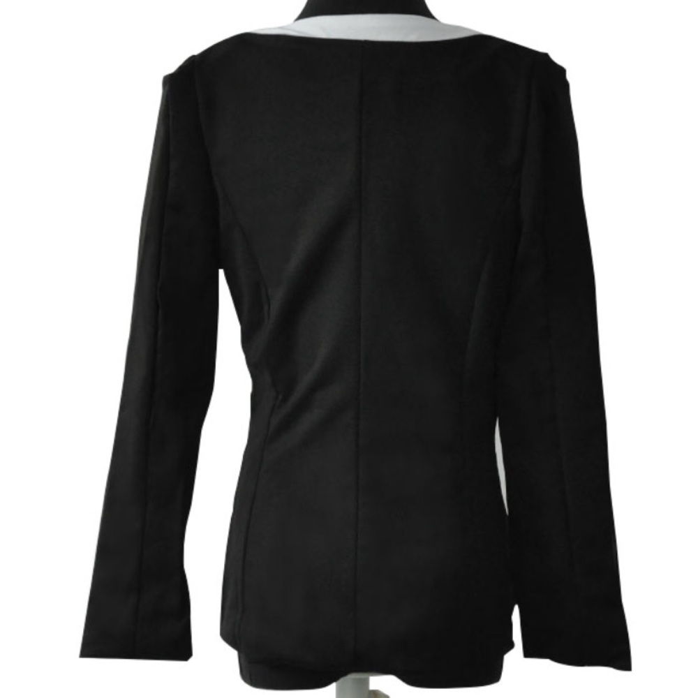 Women's Slim One Button Single Breasted Blazer - image 4